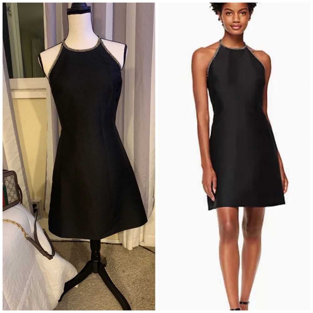 kate spade embellished a-line dress size 6